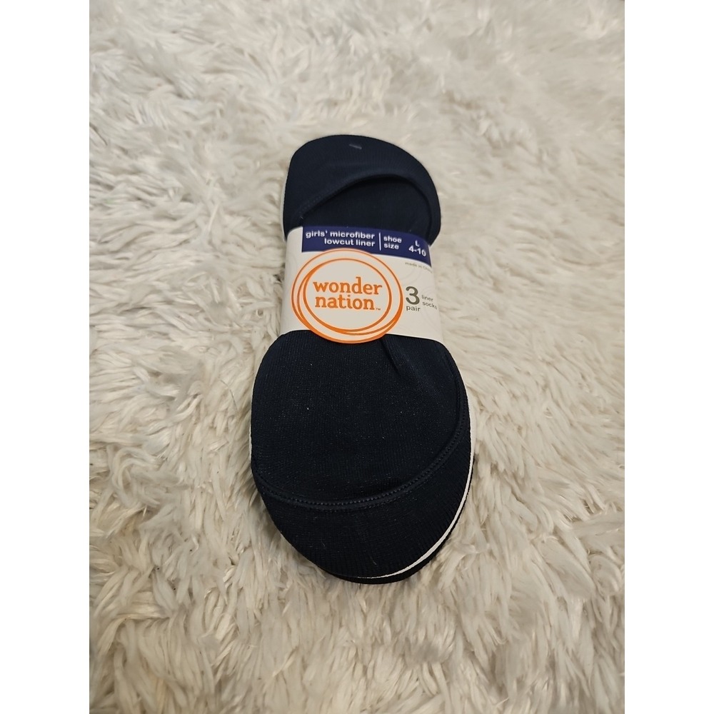 Wonder Nation Microfiber Lowcut Socks FOR girls